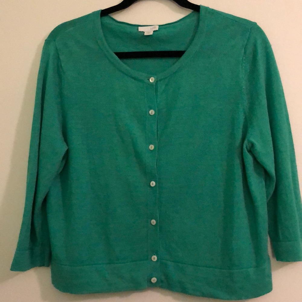 Green Sweater from J. Jill